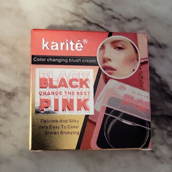 Color Changing Black Cream Blush Lip Shadow Multiuse - Picture 1 of 13